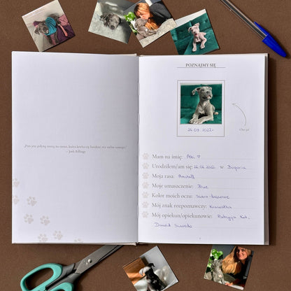 Śladami łapek -  Psi pamiętnik