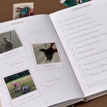 Śladami łapek -  Psi pamiętnik