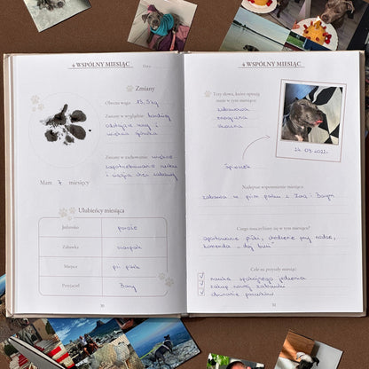 Śladami łapek -  Psi pamiętnik