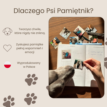 Śladami łapek -  Psi pamiętnik