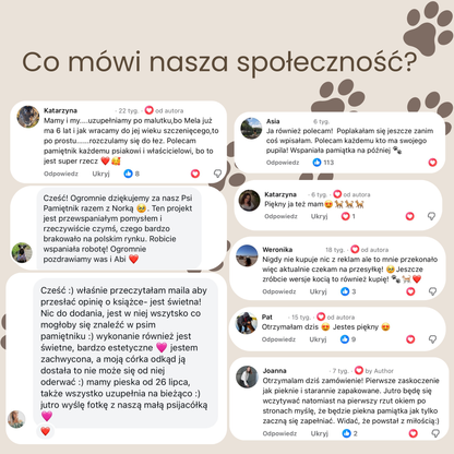 Śladami łapek -  Psi pamiętnik