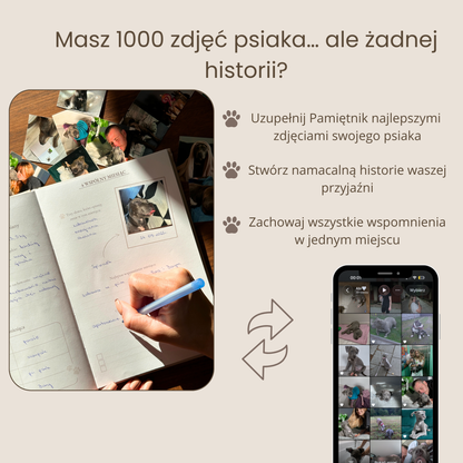 Śladami łapek -  Psi pamiętnik